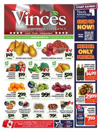 Vince's Market flyer Page 1