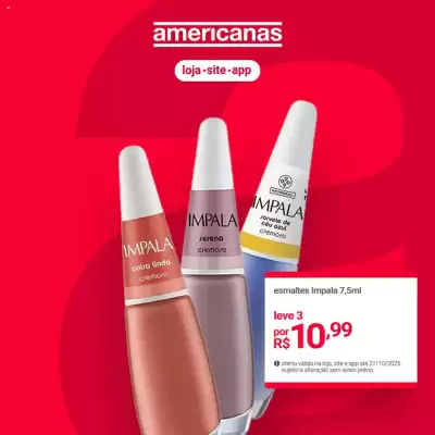 Encarte Lojas Americanas (válido até 27-10)