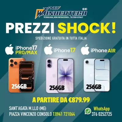 Volantino New Wondertech (valido fino al 20-10)