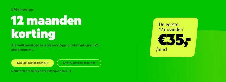 KPN folder Pagina 1