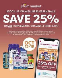 Plum Market weekly ad week 42 Page 1
