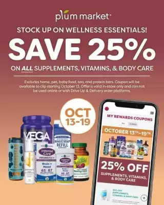 Plum Market weekly ad (valid until 19-10)