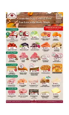 Shady Maple Farm Market weekly ad (valid until 21-10)