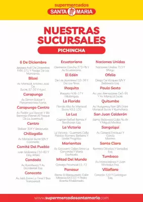 Catálogo Santa Maria (válido hasta 29-10)