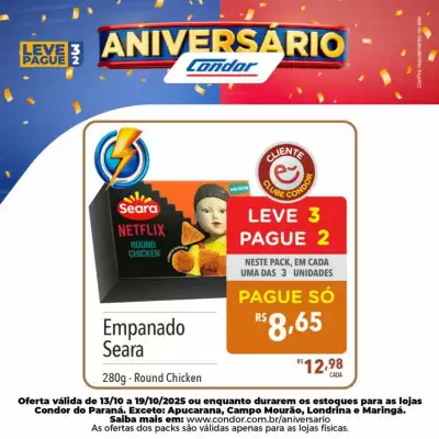 Catálogo Supermercados Condor (válido até 19-10)