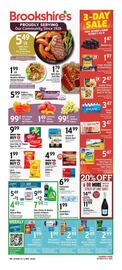 Brookshire's weekly ad week 42 Page 1