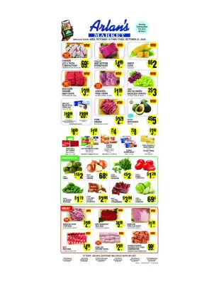 Arlan's Market weekly ad (valid until 21-10)