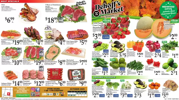 Dehoff's Key Markets weekly ad (valid until 21-10)