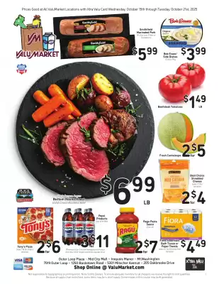 Valu Market weekly ad (valid until 21-10)