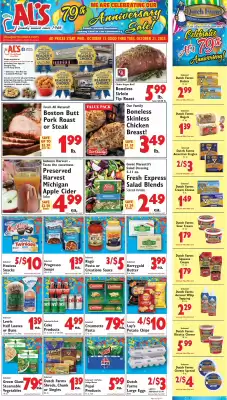 Al's Supermarket weekly ad (valid until 21-10)