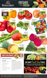 Produce Depot flyer week 42 Page 1