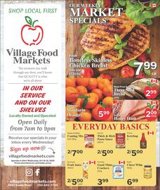 Village Food Markets flyer week 42 Page 1