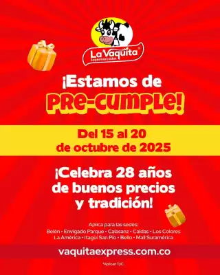 Catálogo La Vaquita Supermercados (válido hasta 20-10)