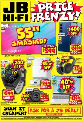 JB Hi-Fi catalogue (valid until 22-10)