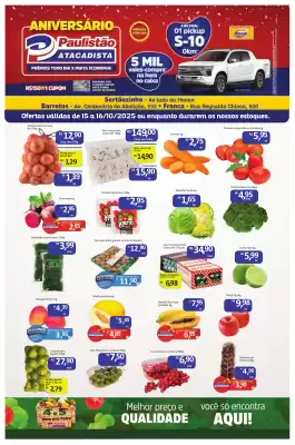 Catálogo Paulistão Supermercados (válido até 16-10)
