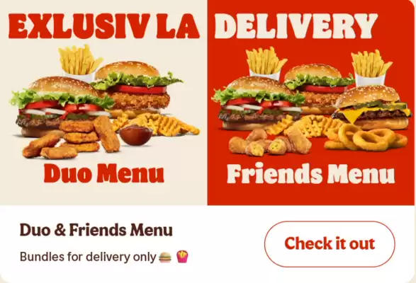 Magazine Burger King (valid până la 21-10)