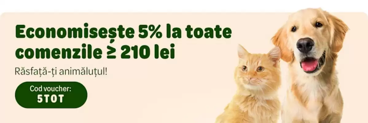Magazine Zooplus (valid până la 21-10)