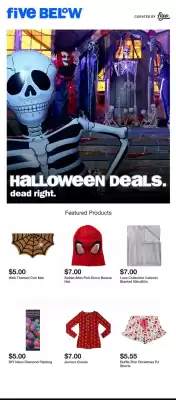 Five Below weekly ad
