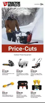 Tractor Supply Company weekly ad