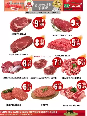 Al-Salam Supermarket flyer (valid until 26-10)