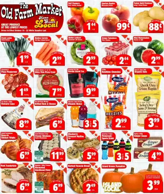 The Old Farm Market flyer (valid until 26-10)