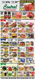 Central Fresh Market flyer week 42 Page 1