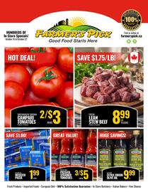 Farmer's Pick flyer week 42 Page 1