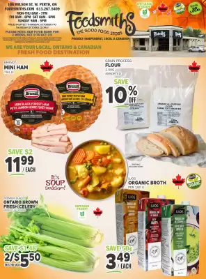 Foodsmiths flyer (valid until 22-10)
