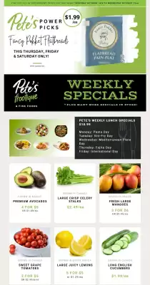 Pete's Fine Foods flyer (valid until 22-10)
