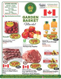 The Garden Basket flyer week 42 Page 1