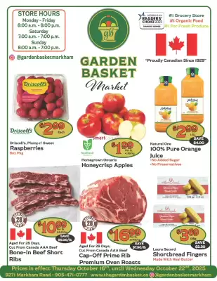 The Garden Basket flyer (valid until 22-10)