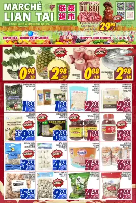 Marché Lian Tai flyer (valid until 22-10)