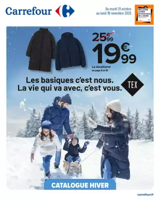 Catalogue Carrefour (valable jusqu'au 10-11)