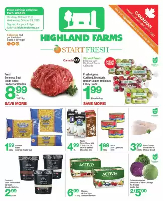 Highland Farms flyer (valid until 3-11)