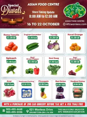 Asian Food Centre flyer (valid until 22-10)