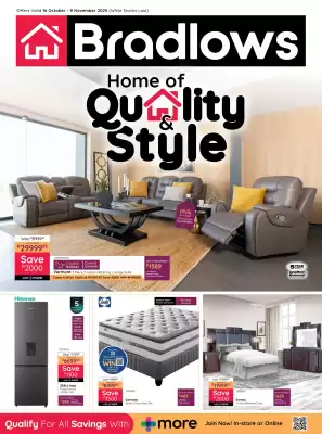 Bradlows catalogue (valid until 9-11)