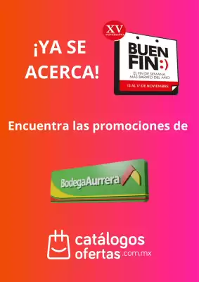 Buen Fin Bodega Aurrerá (válido hasta 13-11)