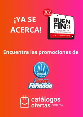 Buen Fin Farmacias Guadalajara (válido hasta 13-11)