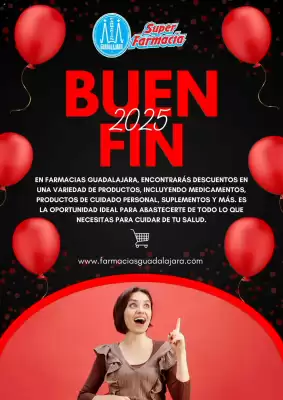 Buen Fin Farmacias Guadalajara (válido hasta 14-11)