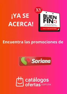 Buen Fin Soriana Híper (válido hasta 13-11)