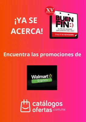 Buen Fin Walmart Express (válido hasta 13-11)