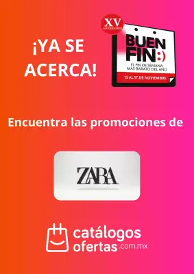 Buen Fin ZARA (válido hasta 13-11)