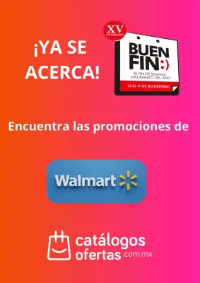 Buen Fin Walmart (válido hasta 13-11)