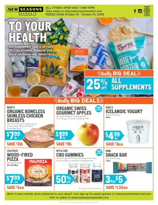 New Seasons Market weekly ad (valid until 21-10)