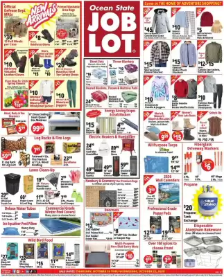 Ocean State Job Lot flyer