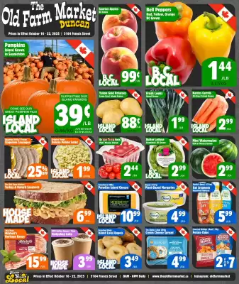 The Old Farm Market flyer (valid until 22-10)