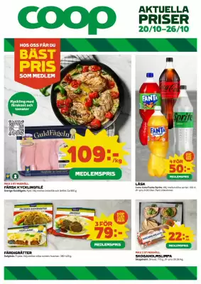 Coop reklamblad (giltig till och med 26-10)