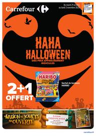 Catalogue Carrefour | HAHA HALLOWEEN ! page 1