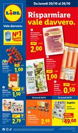 Volantino Lidl settimana 43 Pagina 1