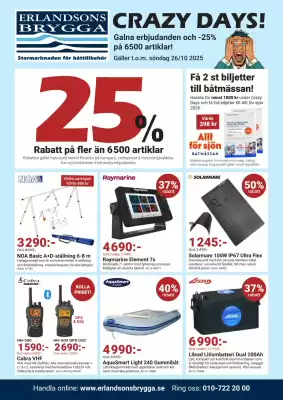 Erlandsons Brygga katalog (giltig till och med 26-10)